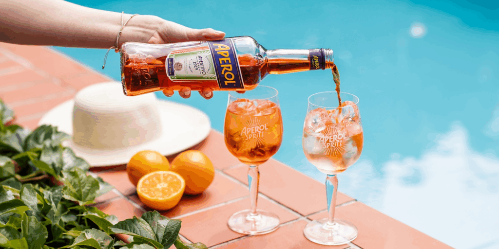 Aperol, miešaný drink