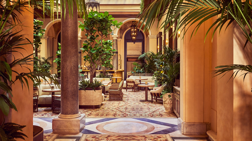 Spa Orient Express La Minerva vonkajšie sedenie