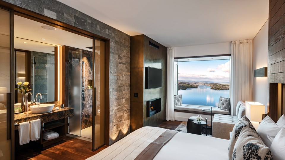 Bürgenstock Resort, jazero Lucerne, Švajčiarsko