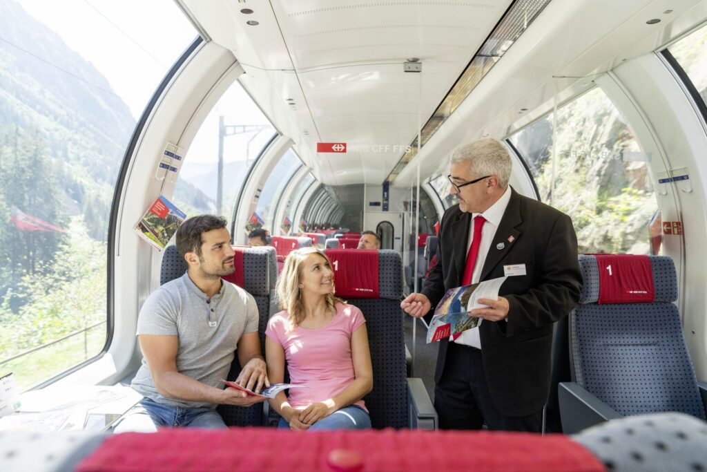 Gotthard Panorama Express sprievodca