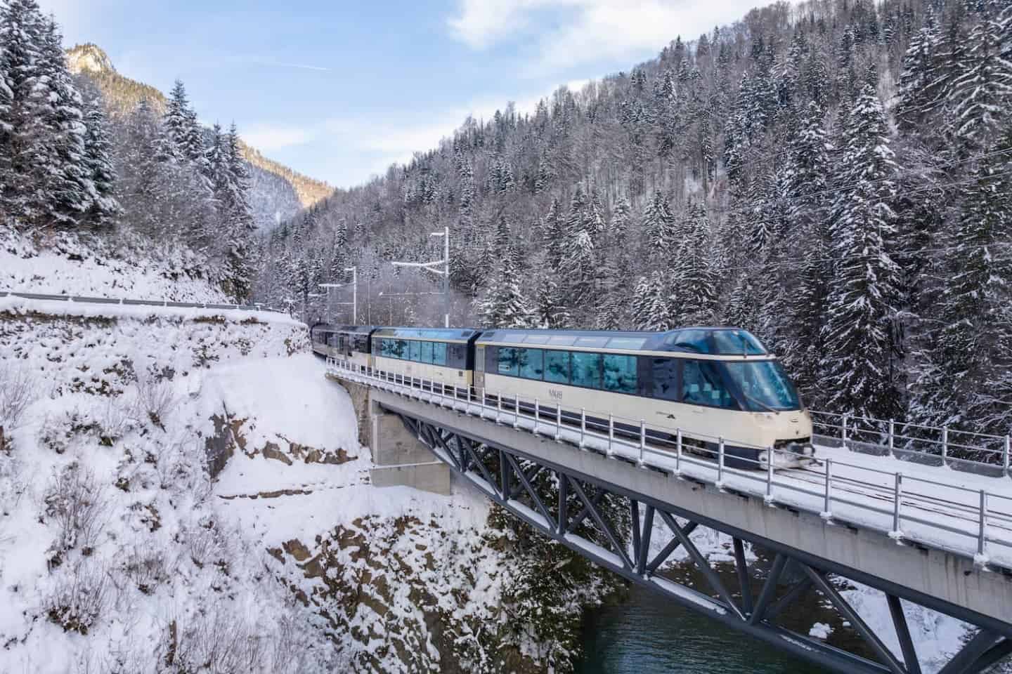 Golden Pass v zime