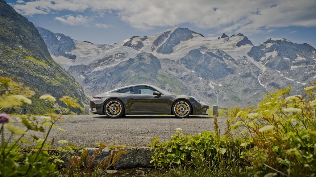 Porsche 911 a Alpy