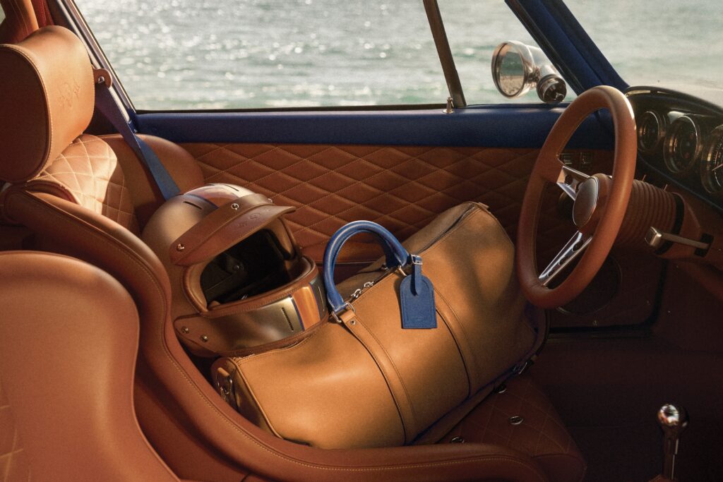 Louis Vuitton a Singer Luxusný interiée Porsche