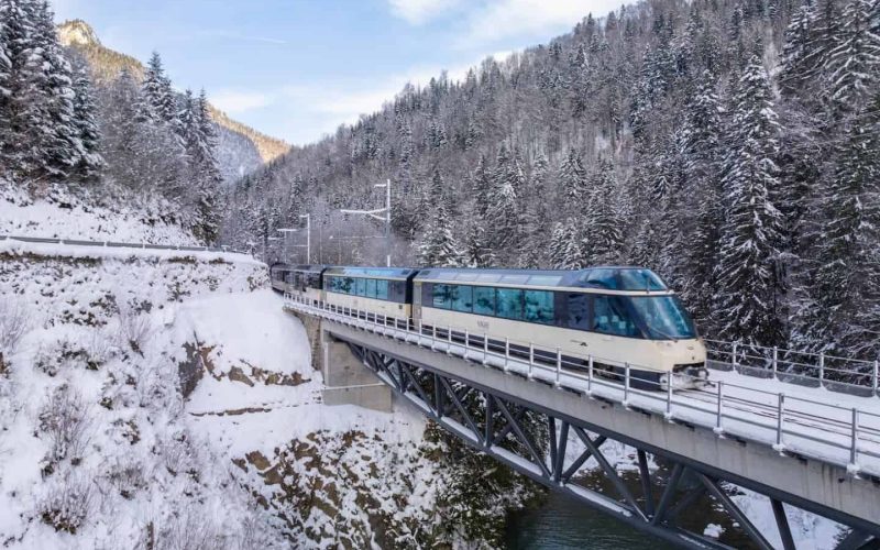 Golden Pass v zime